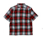 S/S Ombre Check Open Shirt