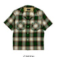 S/S Ombre Check Open Shirt