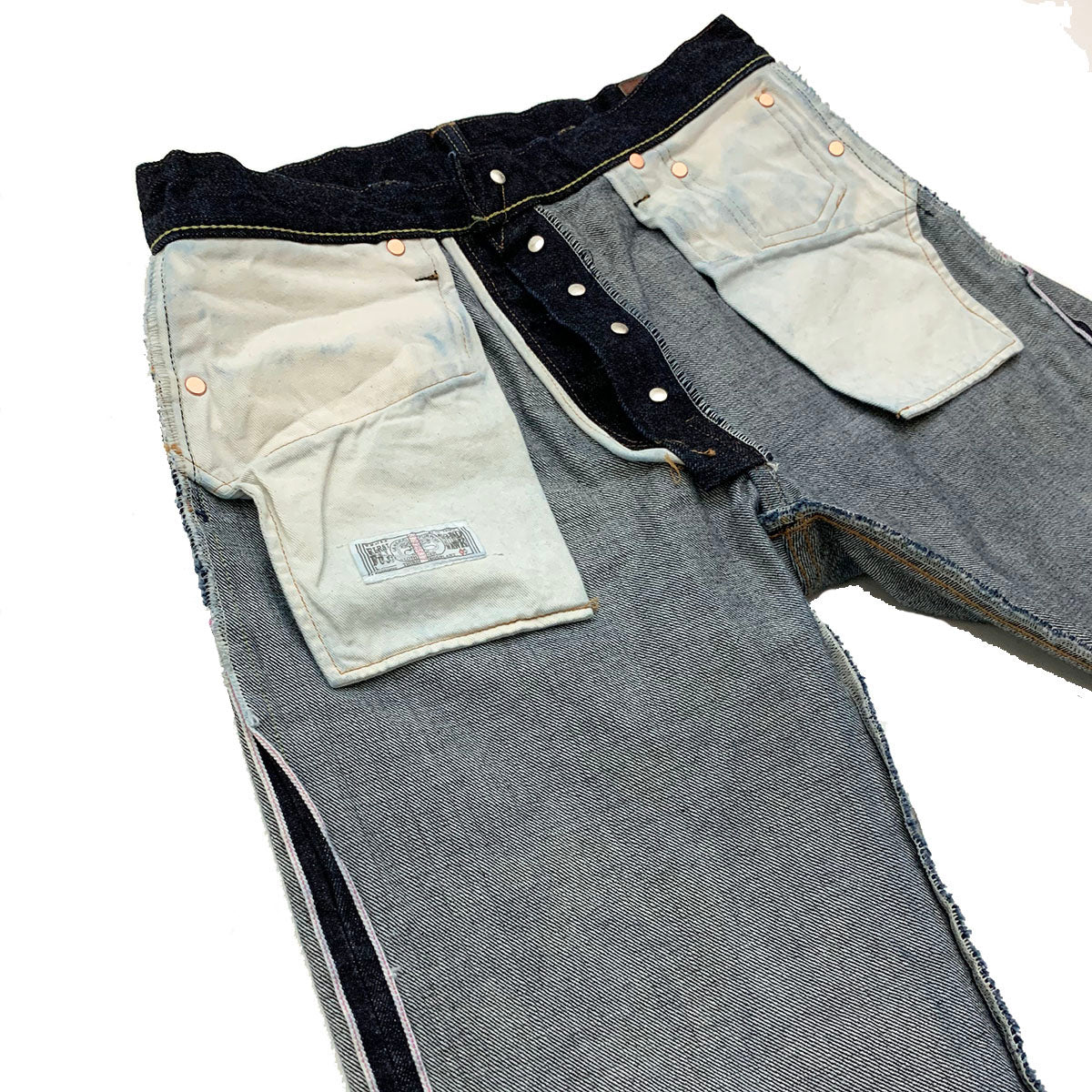 Jean Engineering Denim Pants "Regular Fit Model"