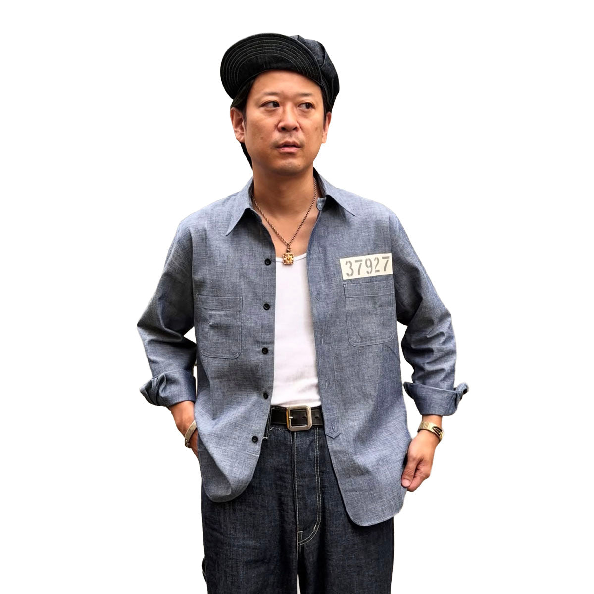 Chambray Work Shirt “ANDY”