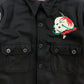 Wool Solid C.P.O.Jacket “SKULL and DRAGON”