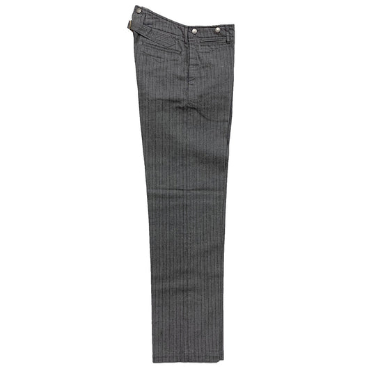 High Back Herringbone Work Trousers