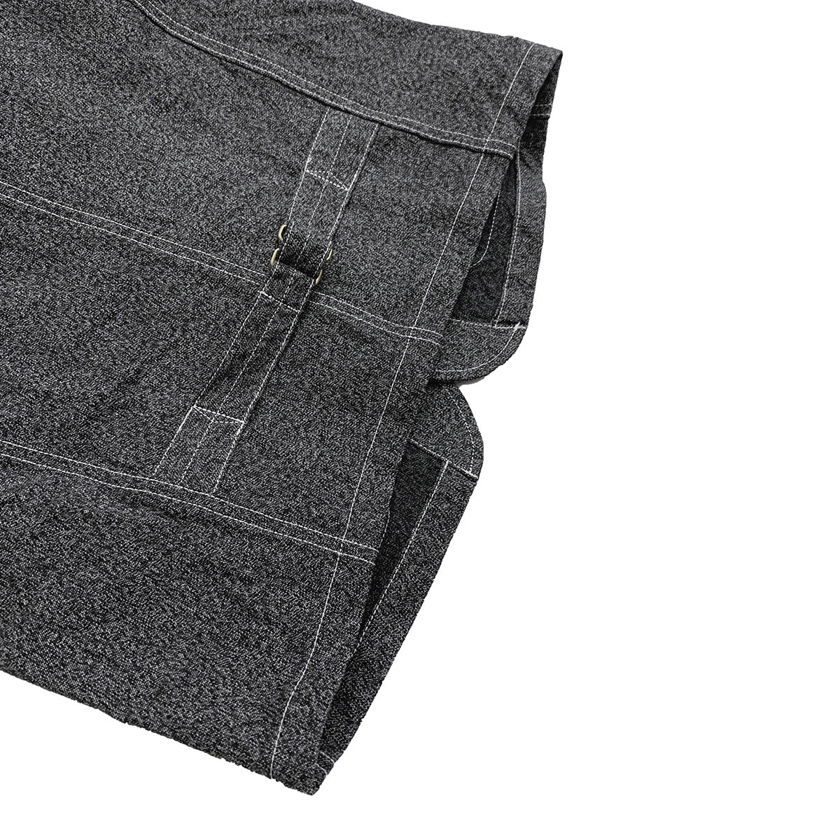 Black Chambray Work Vest