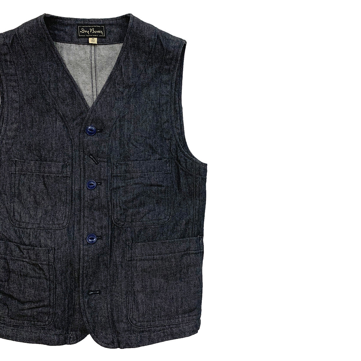Denim Work Vest