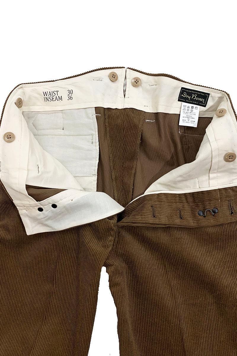 High Back Corduroy Work Trousers