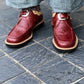 Western Moccs Monk Strap Shoes