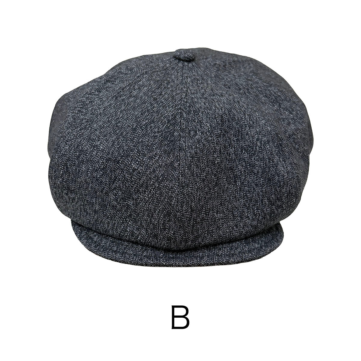 Black Chambray Casquette