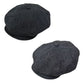 Black Chambray Casquette