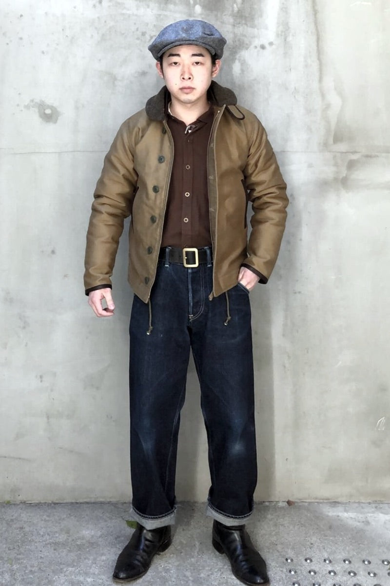 N-1 Leather Combination Jacket