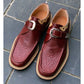 Western Moccs Monk Strap Shoes