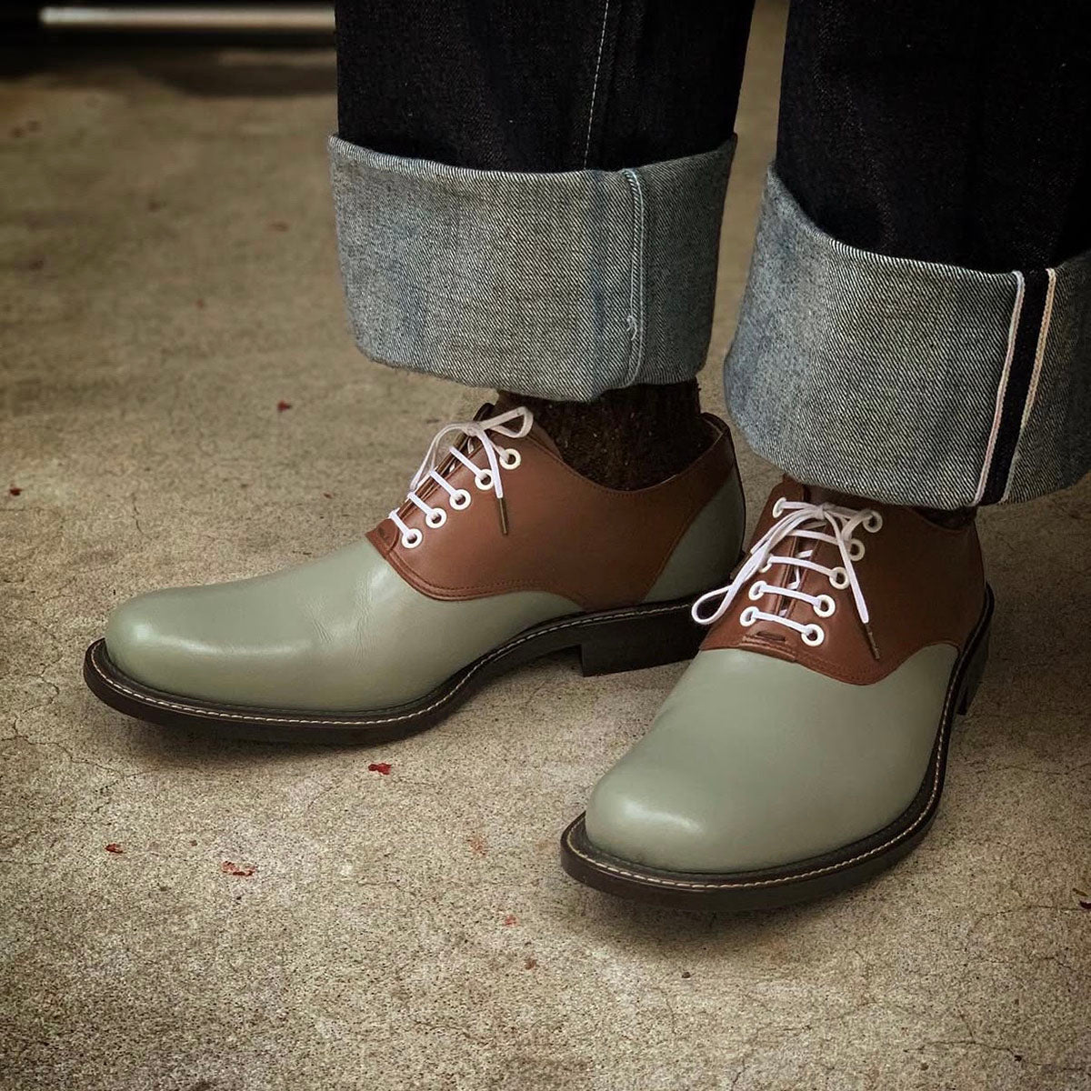 Saddle Oxford – Dry Bones Online Shop