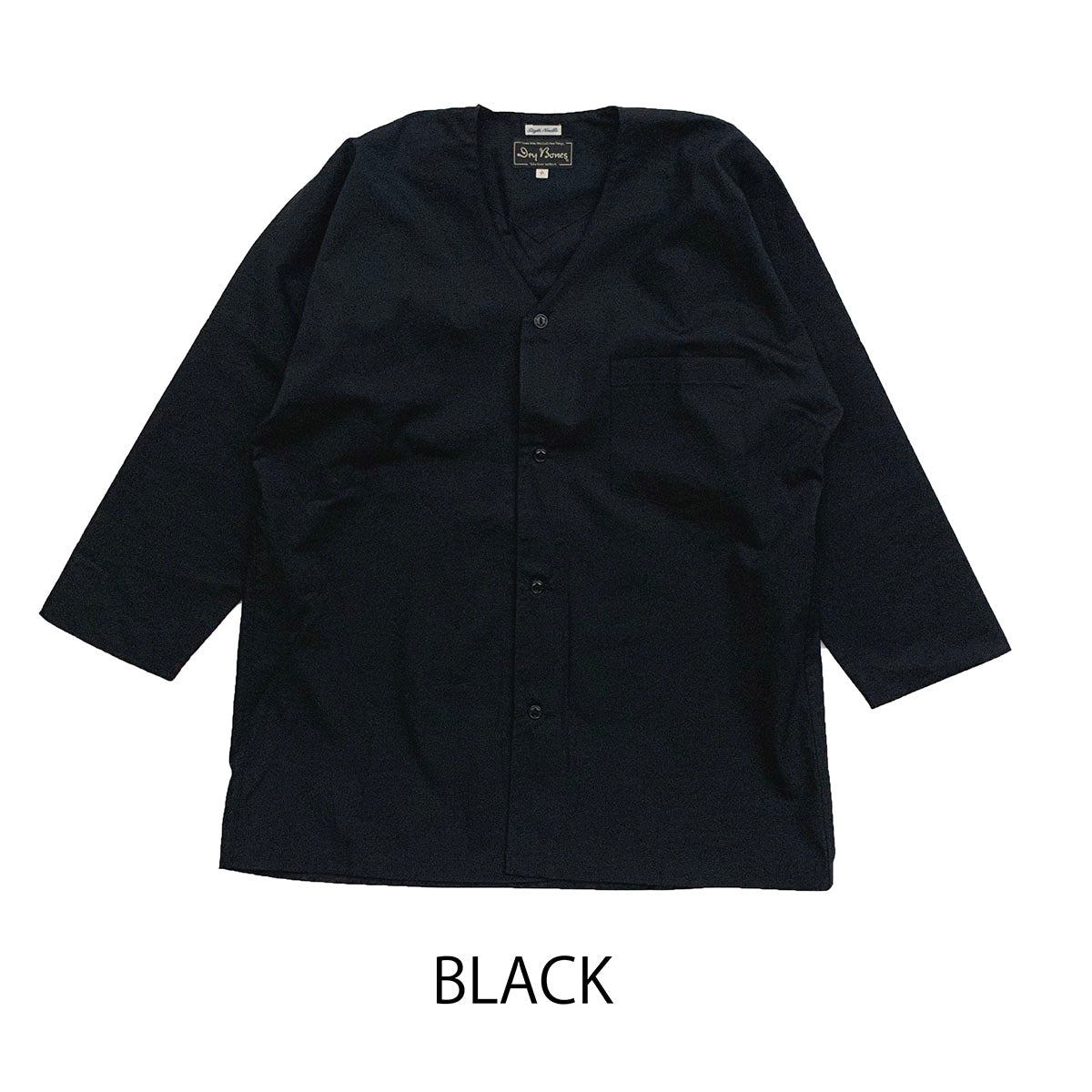 鯉口シャツ “無地” – Dry Bones Online Shop