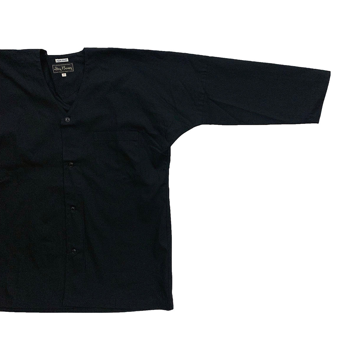 鯉口シャツ “無地” – Dry Bones Online Shop