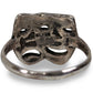 Silver Two Face Ring 
