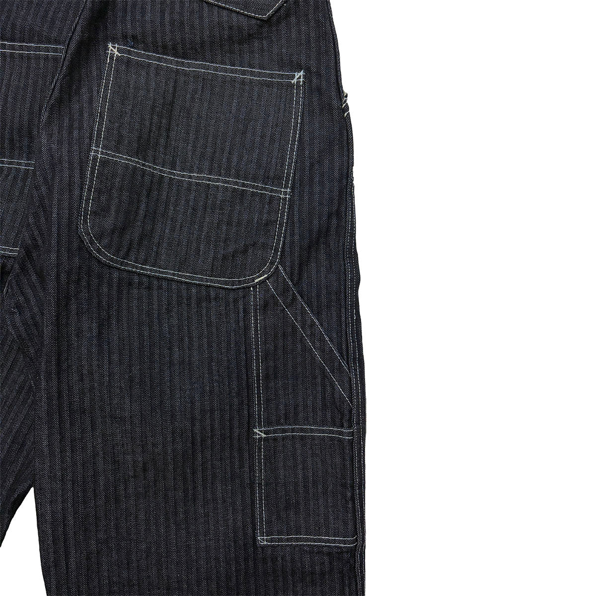 Herringbone Denim Painter Pants