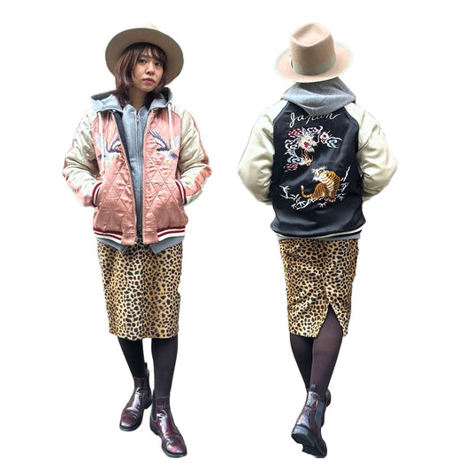 Embroidered Jacket “TIGER&amp;DRAGON”