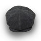 Black Chambray Casquette
