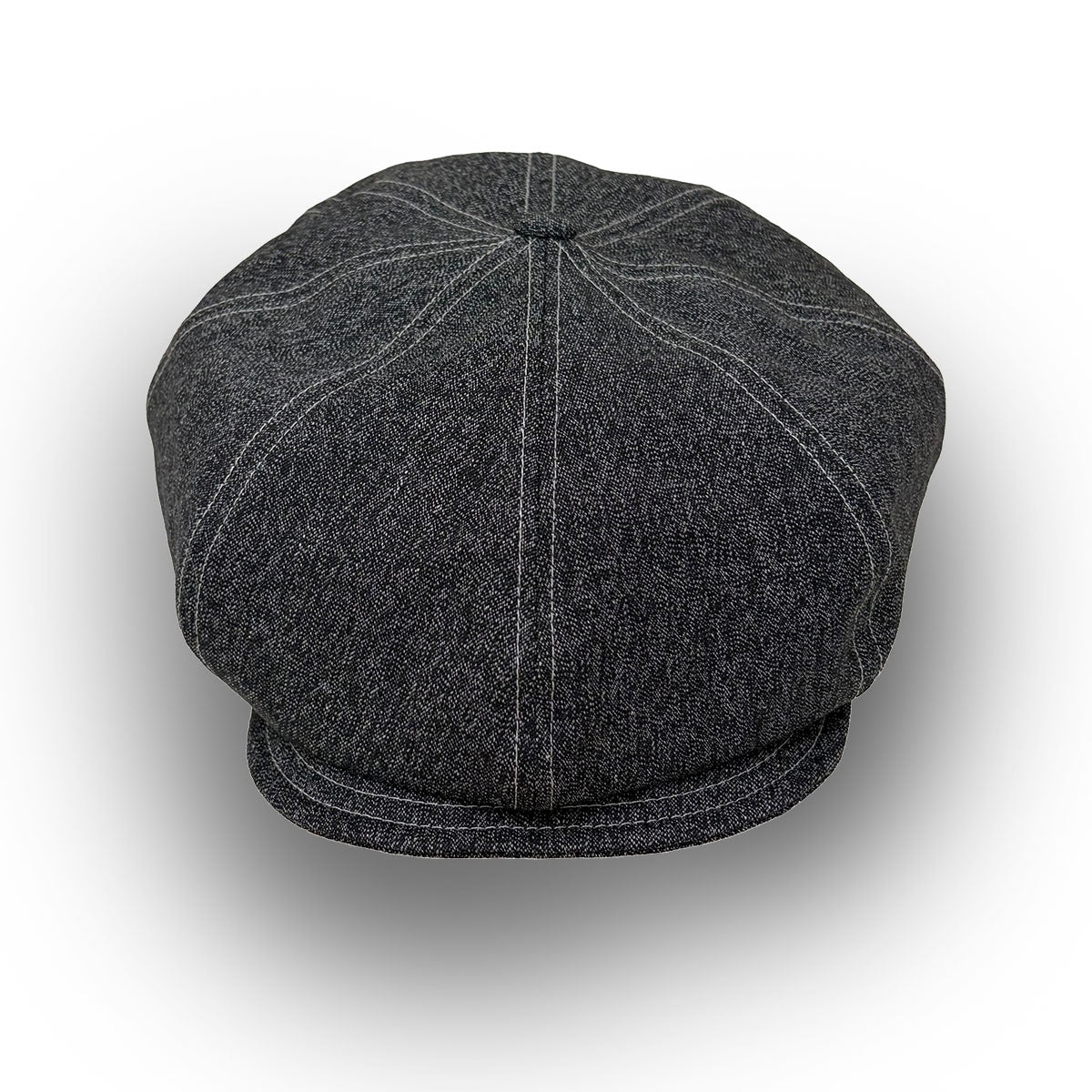 Black Chambray Casquette