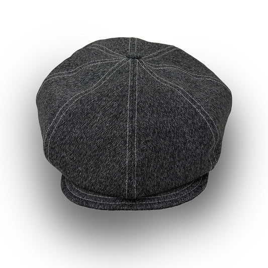 Black Chambray Casquette
