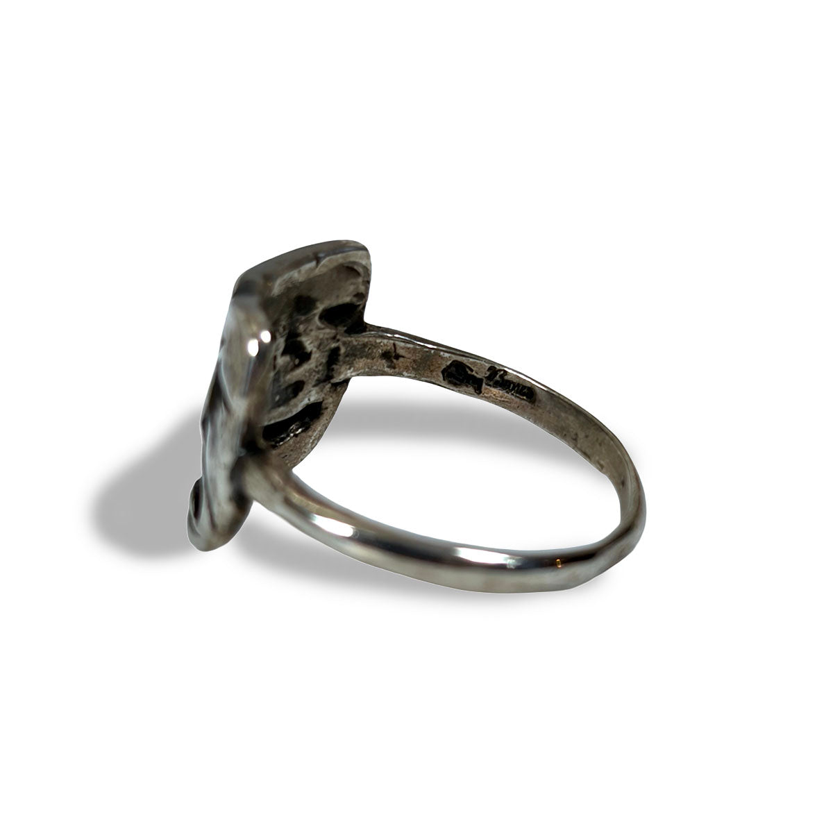 Silver Two Face Ring 