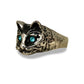 Silver Cat Ring "TABBY"