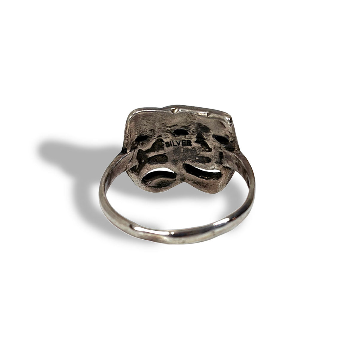 Silver Two Face Ring – Dry Bones Online Shop