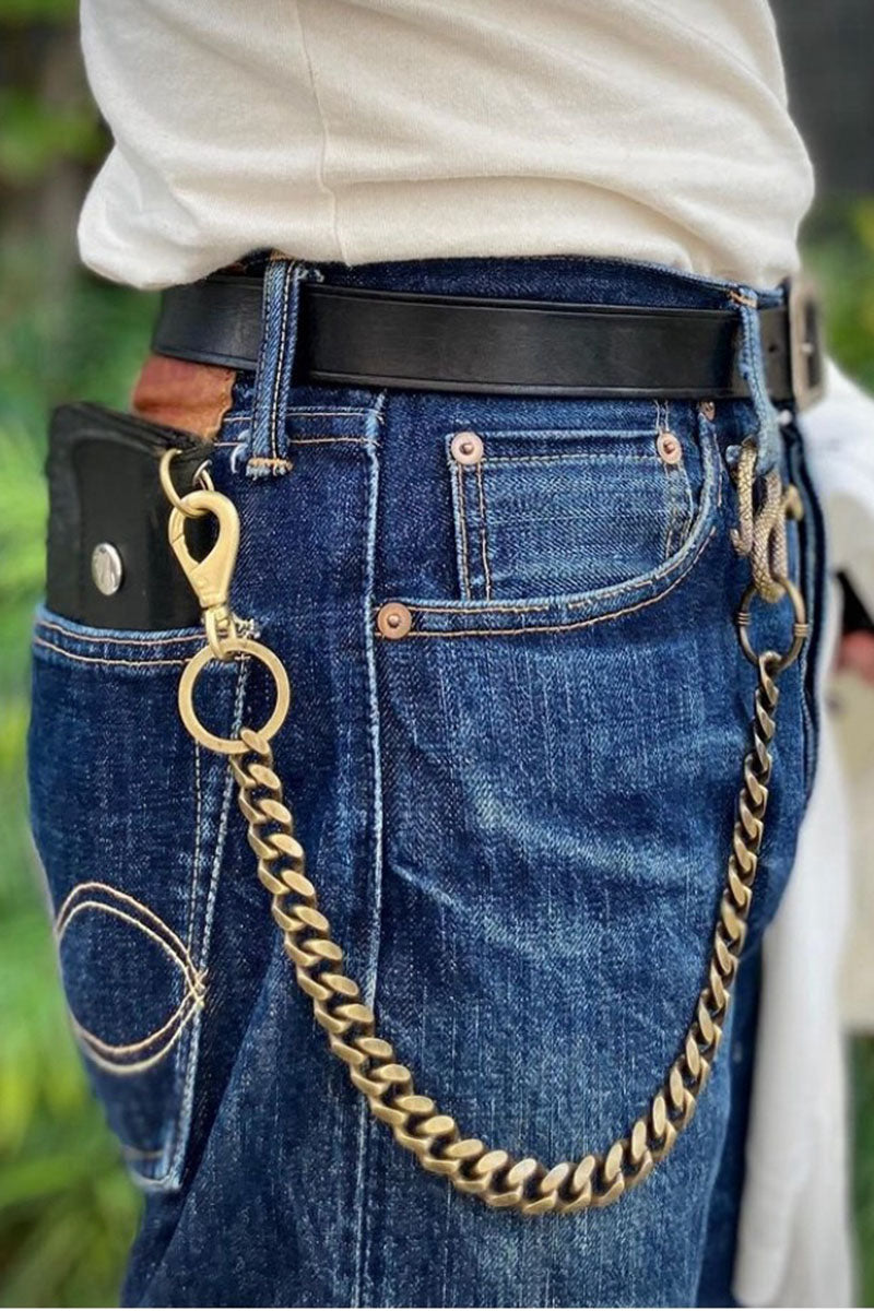 Belt wallet chain sale