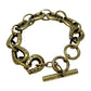 Brass Horse Shoe Bracelet