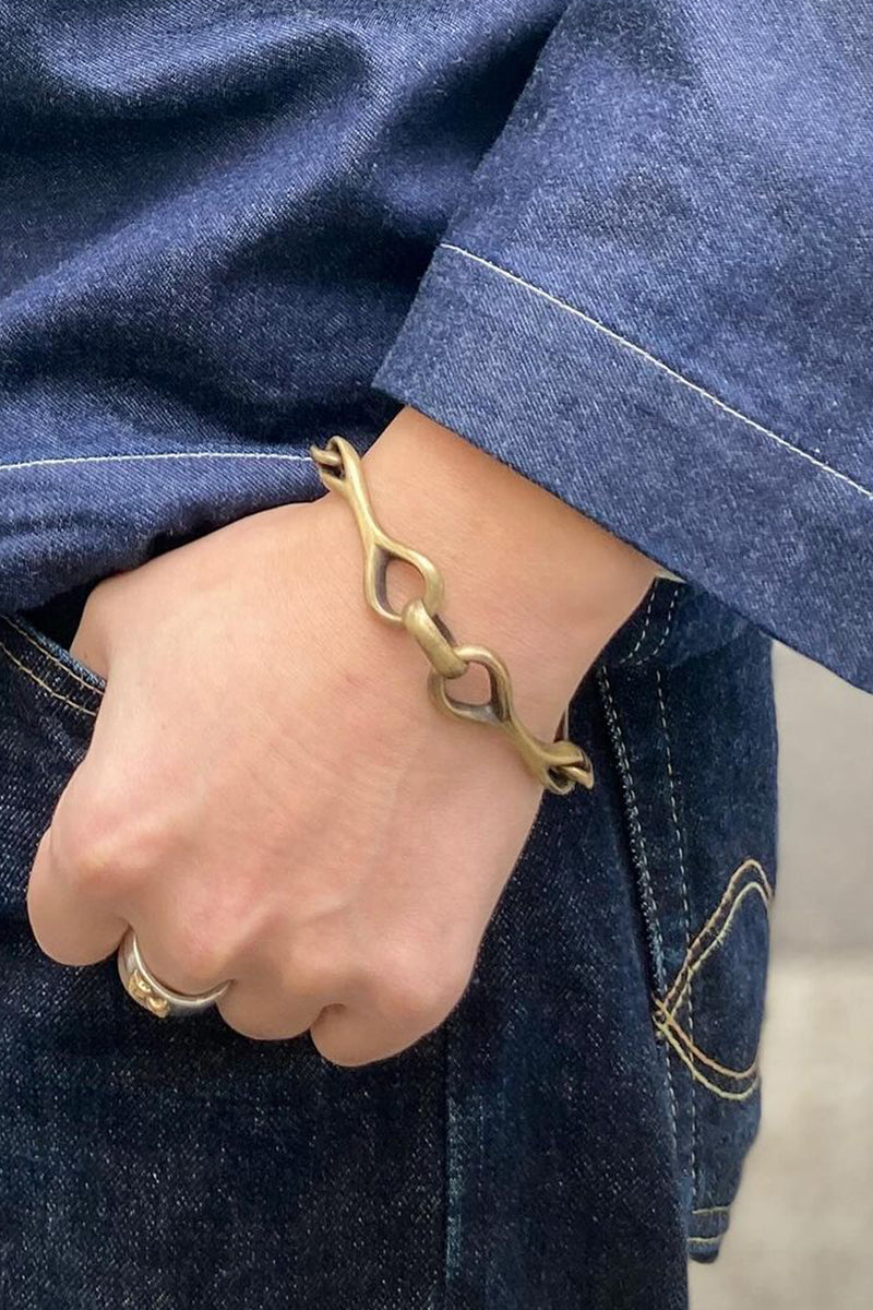 Brass Bit Bracelet