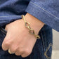Brass Bit Bracelet