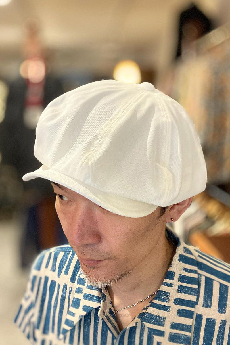 White Twill Casquette