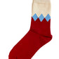 Irregular Argyle Socks