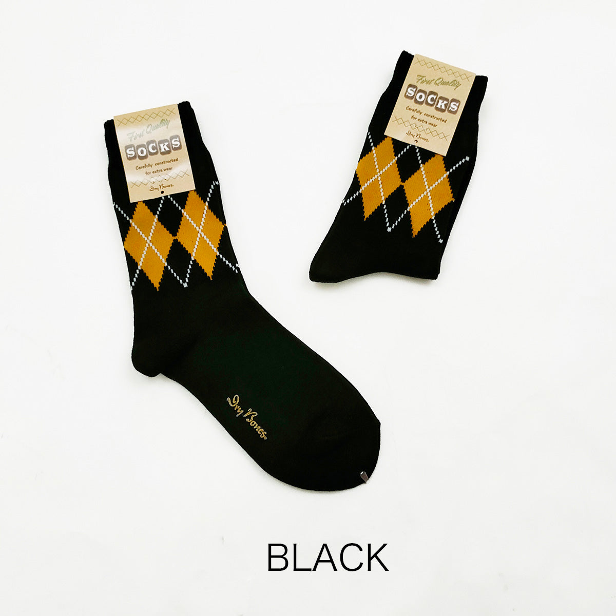 Irregular Argyle Socks