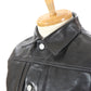 Leather Pleats Jacket