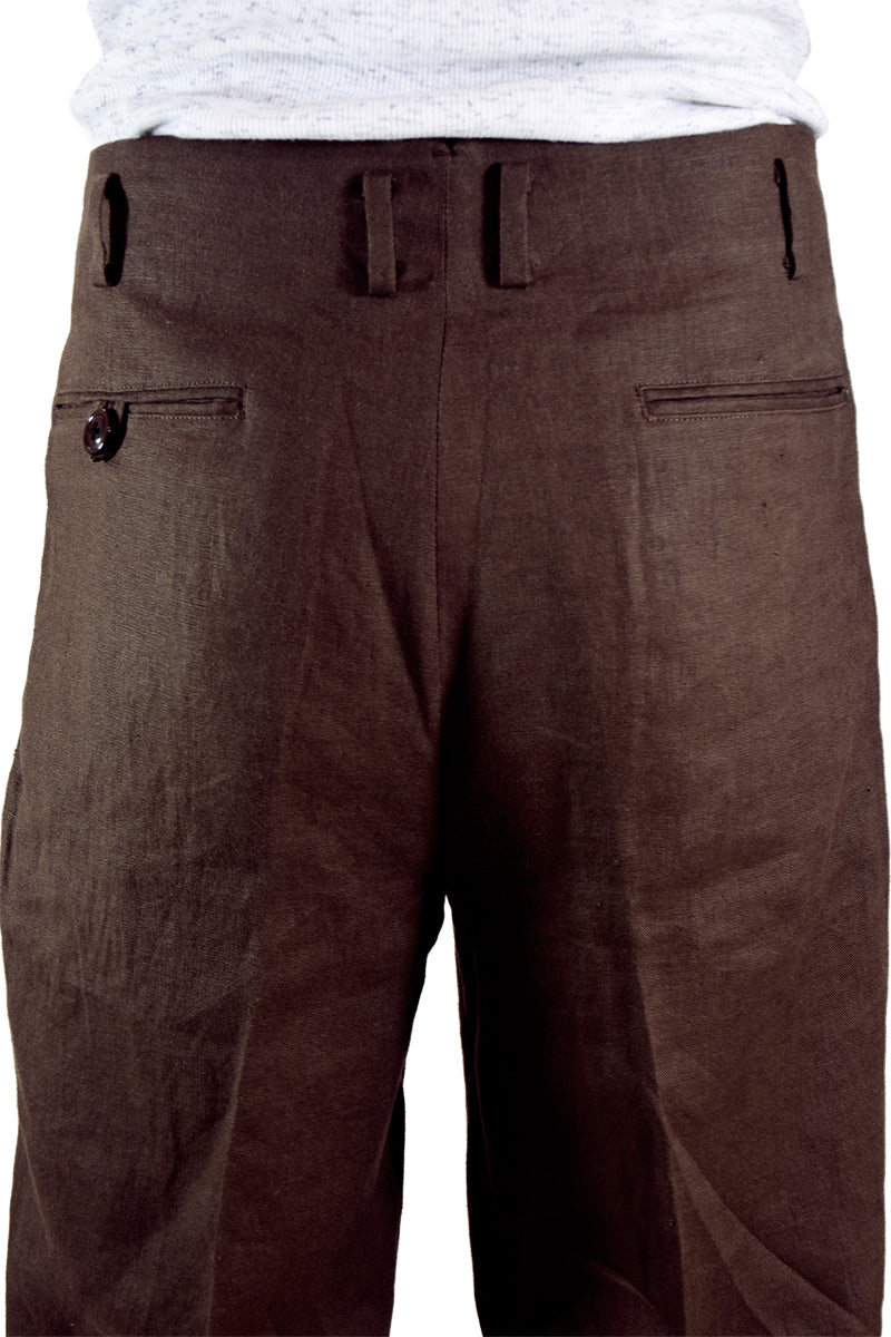 Linen Two Tack Trousers