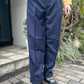 Wool Serge Two Tack Trousers
