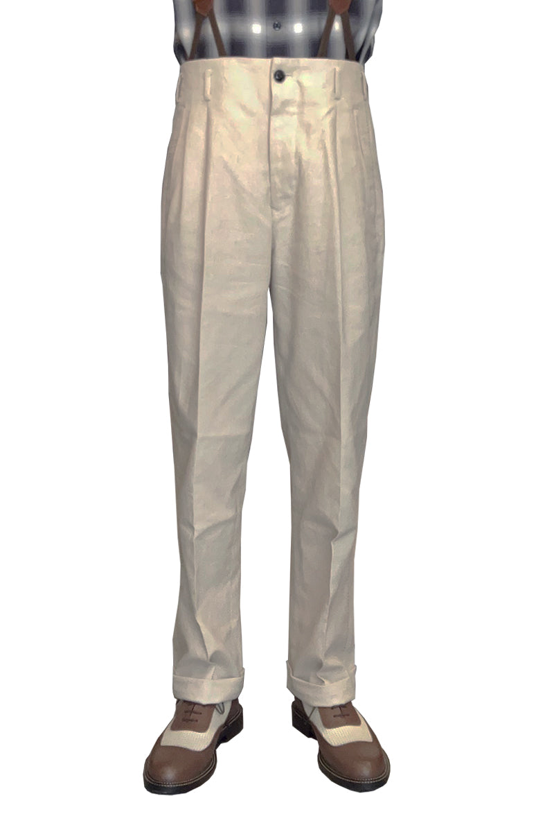 Linen Two-Tack Trousers