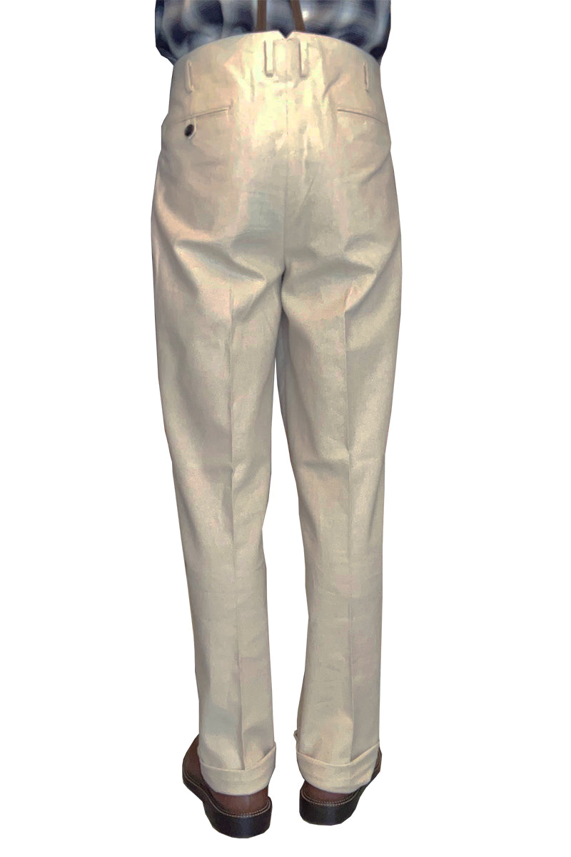 Linen Two-Tack Trousers