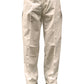 High Back White Work Trousers