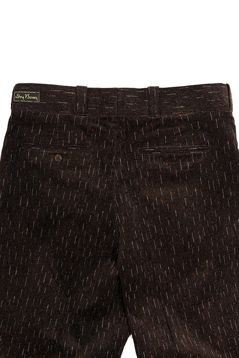 Print Corduroy 2Tack Work Trousers