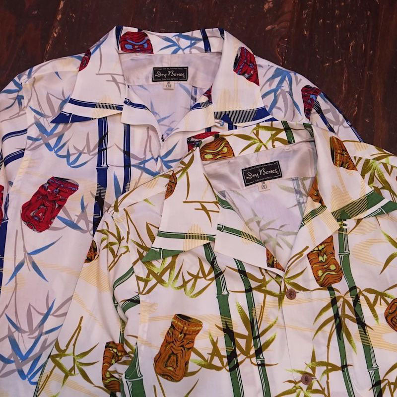 L/S Hawaiian Shirt “TAKE TIKI”