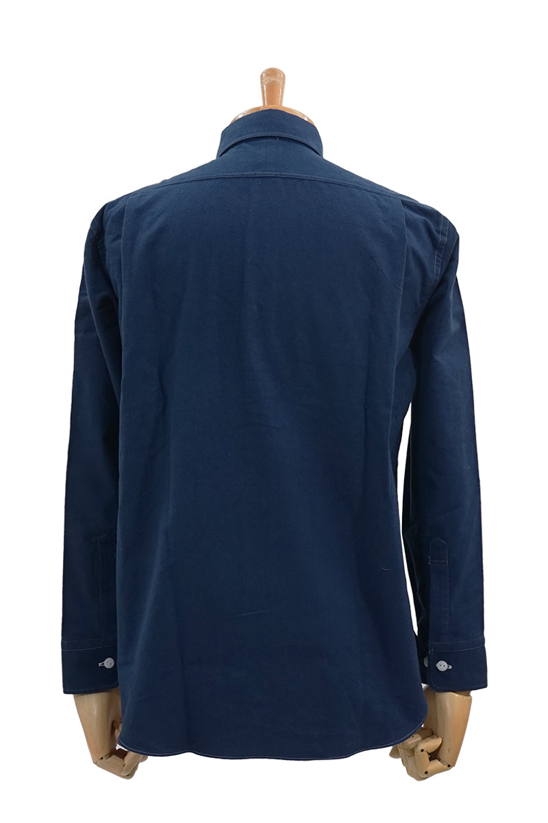 Solid Flannel Work Shirt