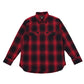 Ombre Check Work Shirt