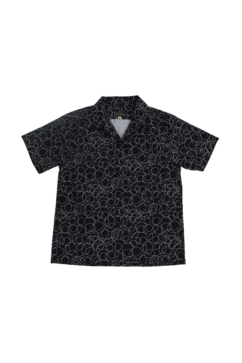 S/S Print Open Shirt “ACTION PAINTING”