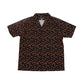 S/S Print Italian Collar Shirt “FLYING BAT”