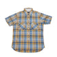 S/S Madras Check Work Shirt