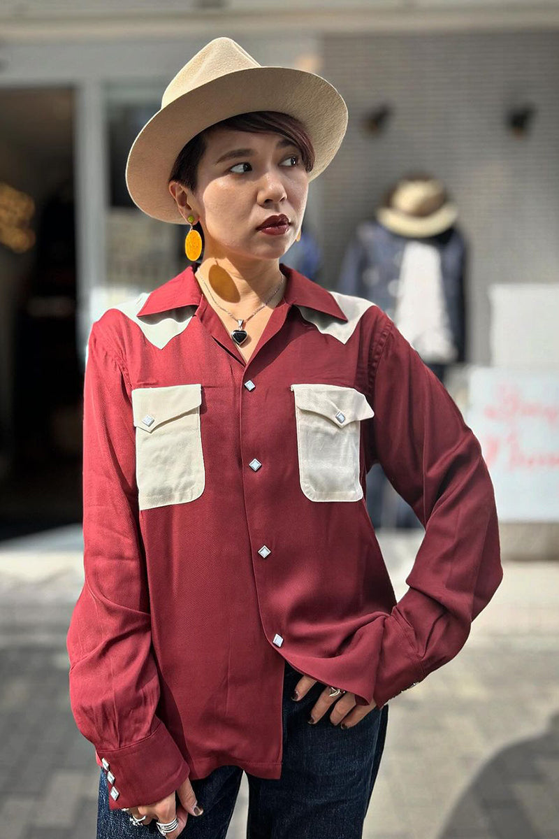 Western Yoke 2 Flap Open Shirt