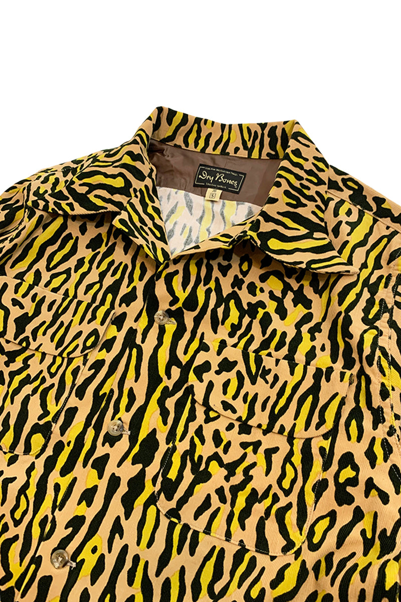 Print 2 Flap Open Shirt “VINCENT’S LEO”