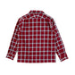 Ombre Check 2 Flap Work Open Shirt