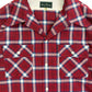 Ombre Check 2 Flap Work Open Shirt